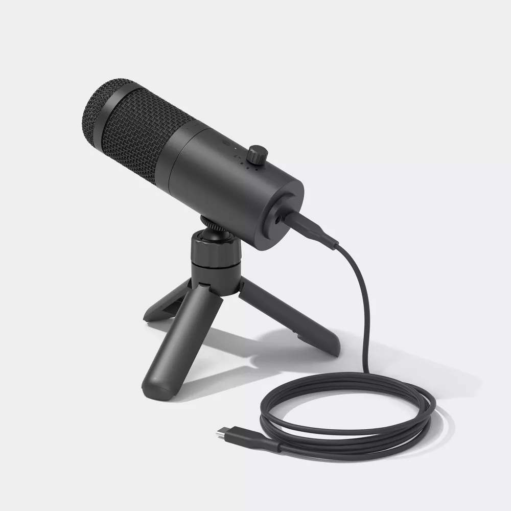 Mikrofon biurkowy USB-C do streamingu i nagrywania głosu